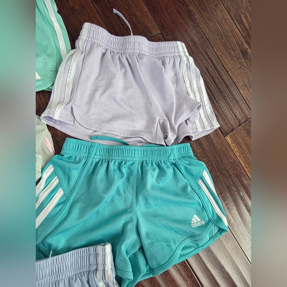 Adidas Youth Girls Soccer Track Mesh Shorts Sz Small (7-8) EUC Various Colors - Picture 6 of 11